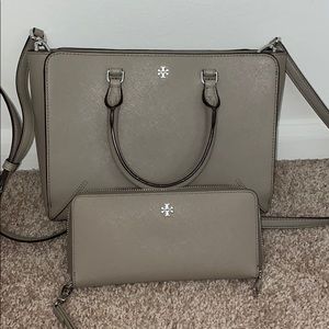 Tory Burch purse and wallet set